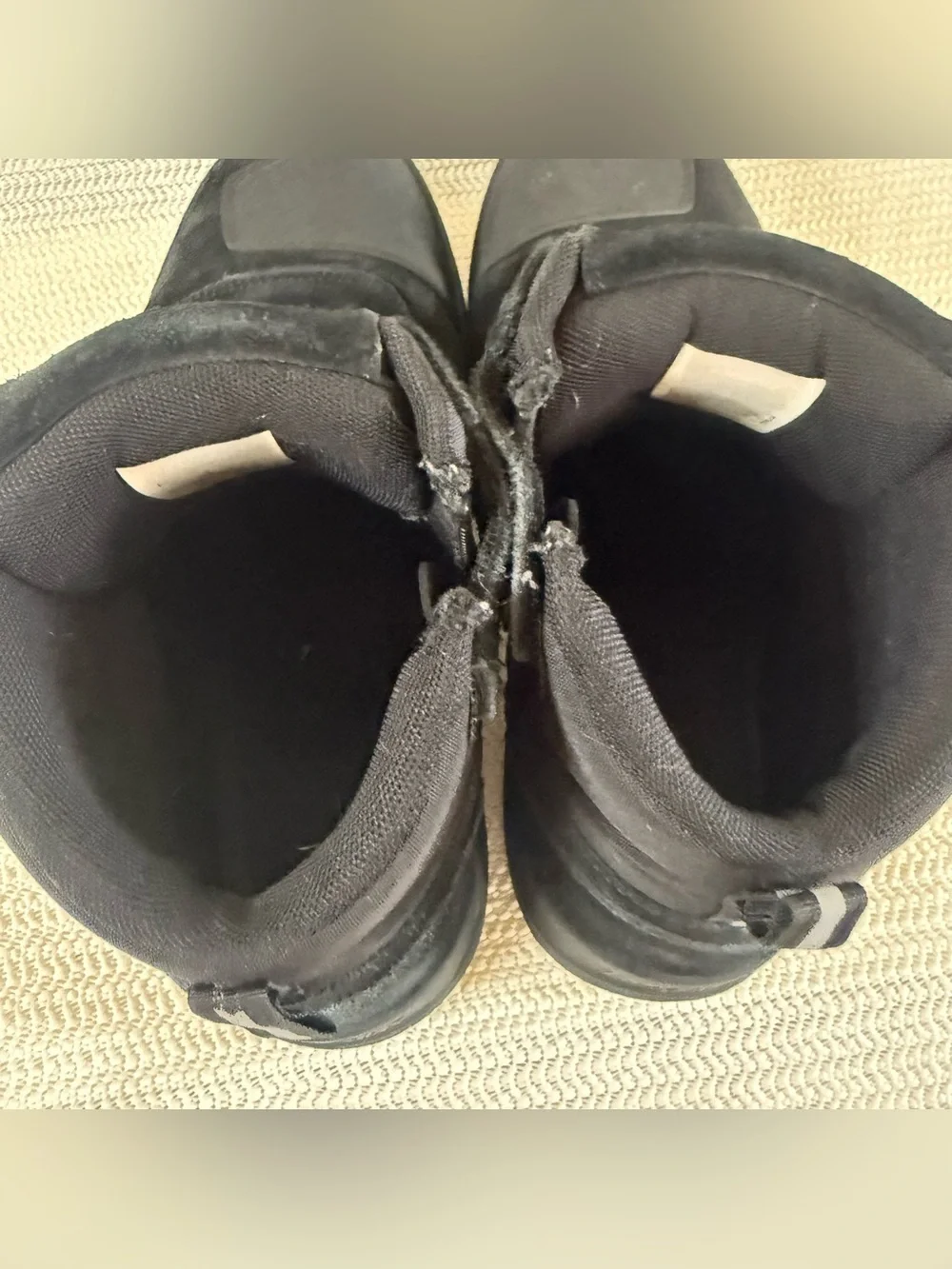 RIDEIRON MS6002 Men’s Size 11 Black Motorcycle Riding Shoes High Top Boots